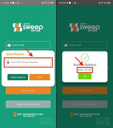 HOW TO CHECK RFID BALANCE of EASYTRIP & AUTOSWEEP (Balance .